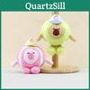 Charming Green Baseball Capybara Plush Doll Soft Short Plush Stuffed Figure