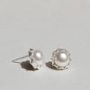 925 Silver Freshwater Pearl Earrings Agatha