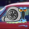 NEW Classic Design Funny PSSHH Snail Turbo Stickers Vinyl Motorcross CarDecal Reflec Racing Stickers Decorate Creativ