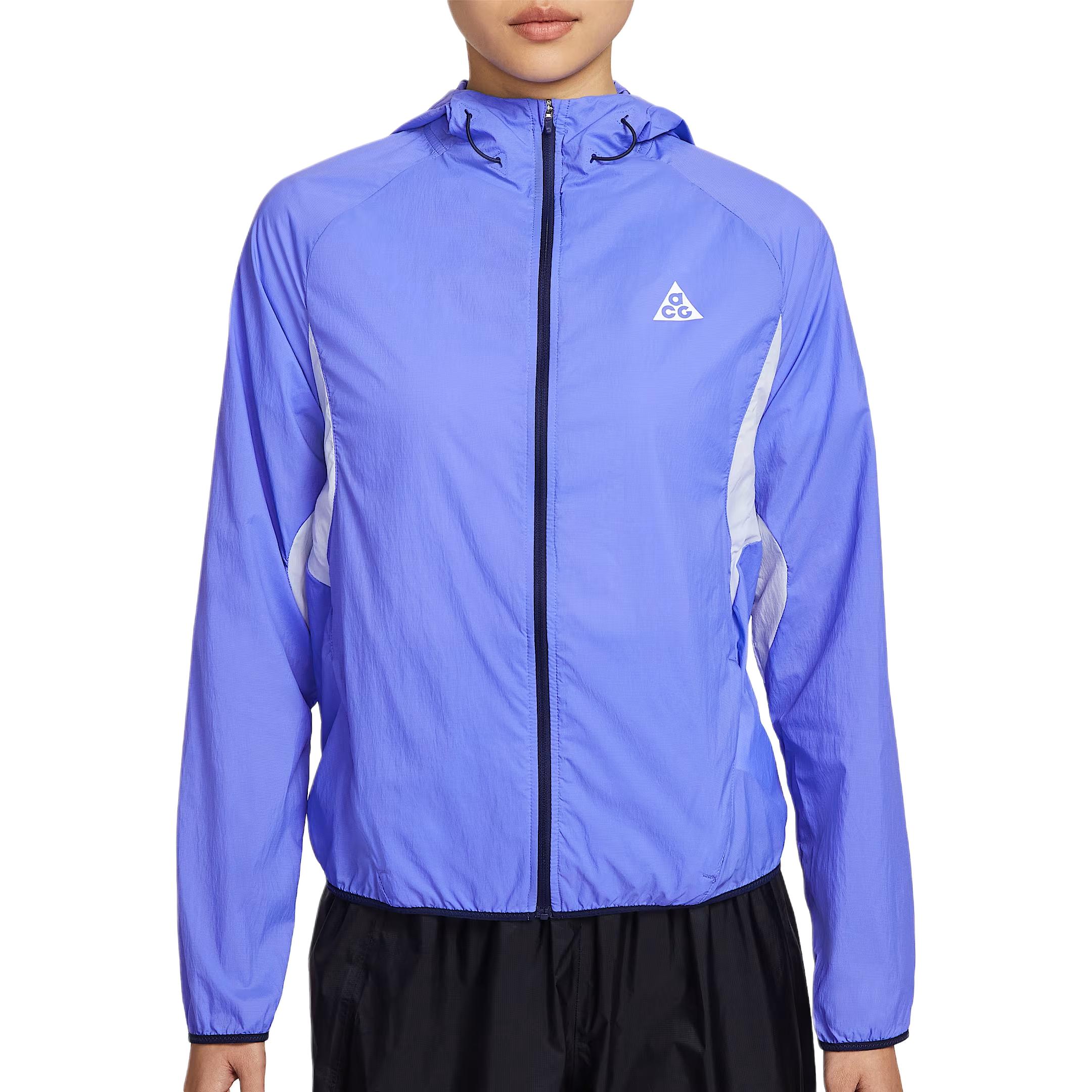 Nike ACG Series Repel Water-Resistant Breathable Hooded Fashion Running Jacket Women jackets IO9749-570 XXS