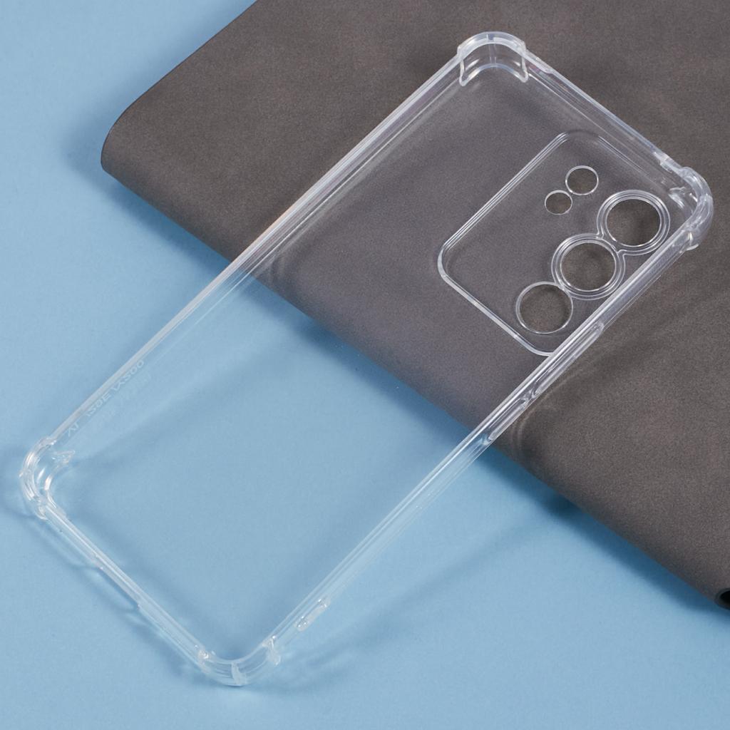 For Vivo V30 Lite 5G TPU Cover Reinforced Four Corner Drop-Proof Clear Phone Case
