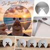 Maschera specchio acrilico 20 cm montata sulla testa accessori fotografici dislocazione visiva creativa