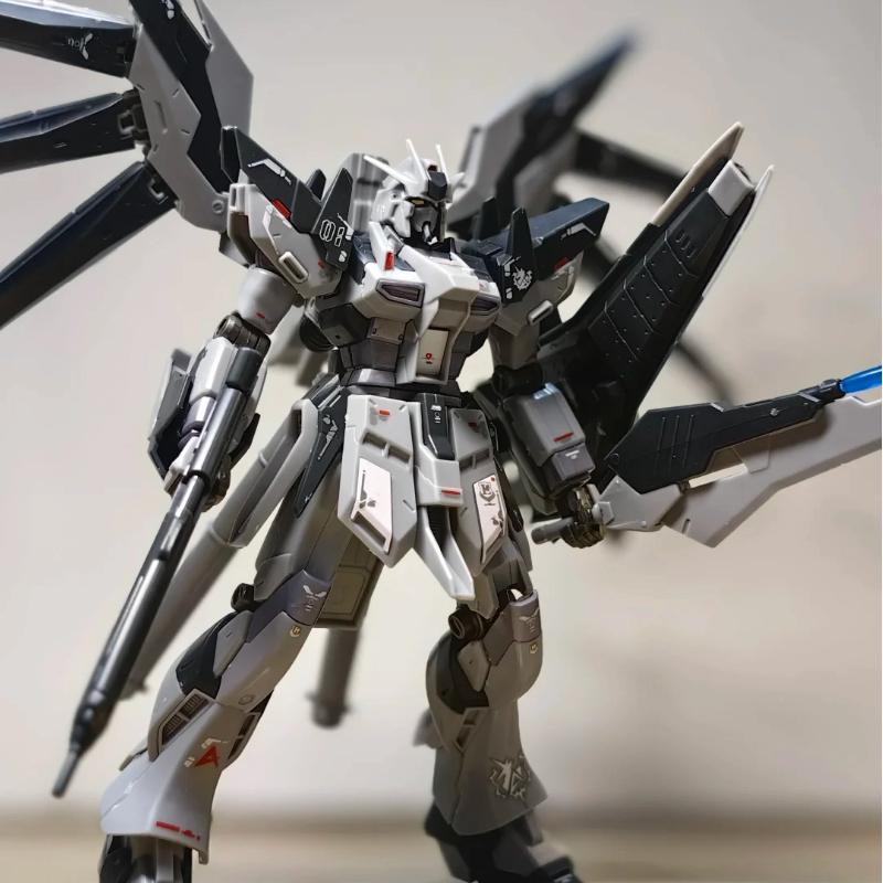 

HG 1/144 Xf-03 Dark Convergence Style Hi-Nu Assembly Model Kit Action Figures Plastic Model Toys Desktop Ornament Boys For Gifts