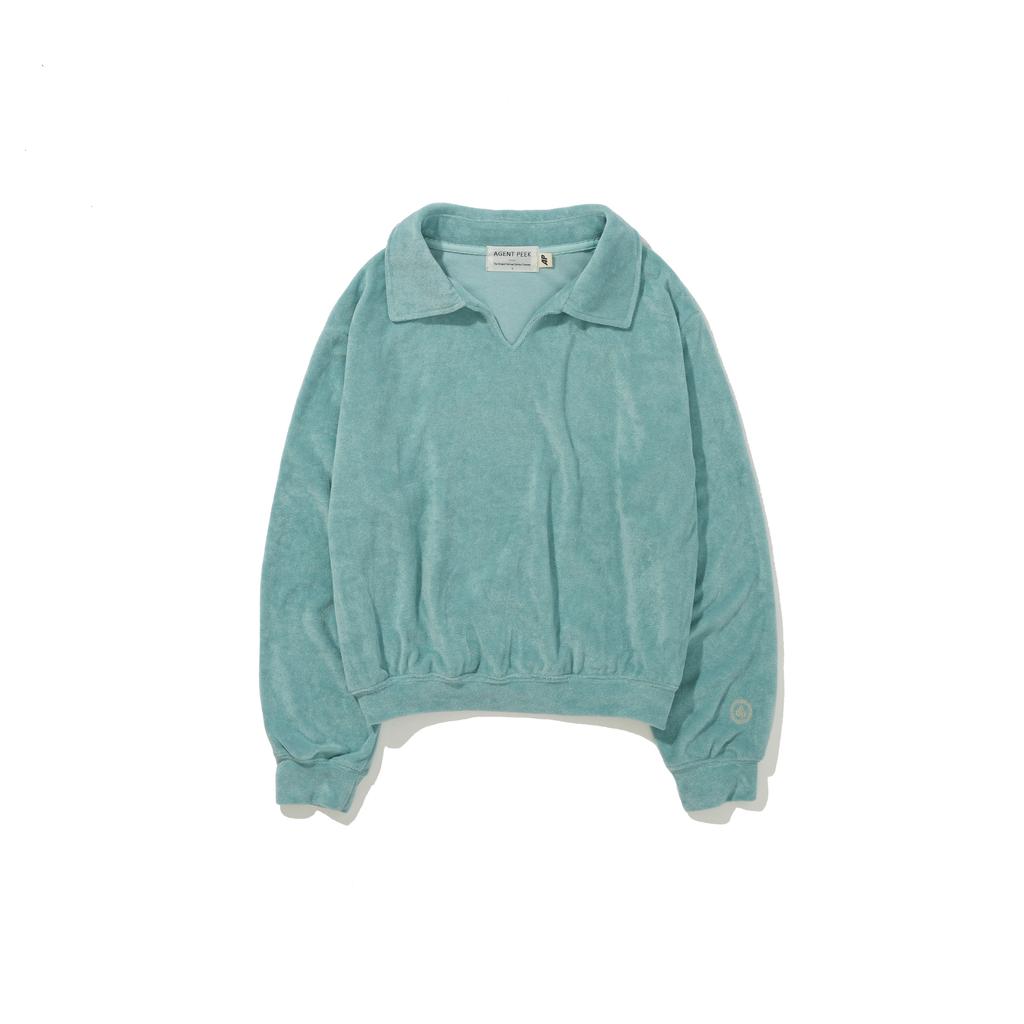 AGENT PEEK Agp Terry Polo Shirt (W) Mint