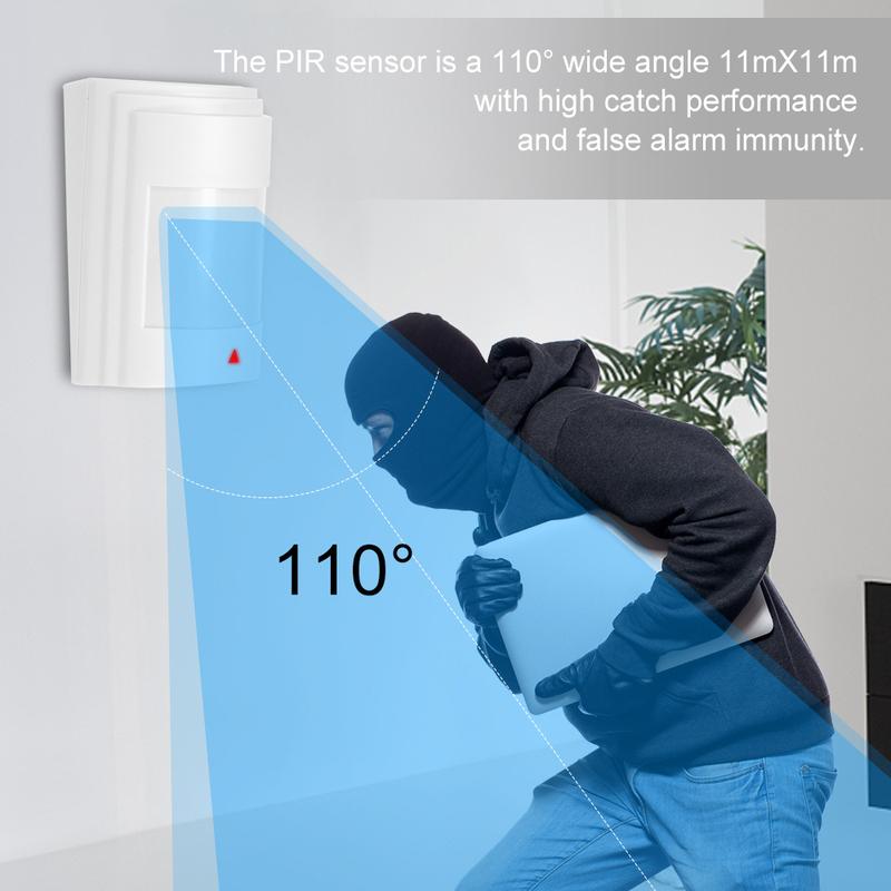 Anti-Pet PIR Motion Sensor Wired Alarm Dual Infrared Detector Pet Immune For Home Burglar Security Alarm System Wired PIR Sensor