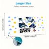 ASTRO BOT Large Size Mouse Pad Large Gaming Table Cushion Non-slip Laptop Tablet Big Mousepad XXL Mat Mini PC Playmat With Lock edge