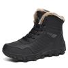 Men's Plus Size Waterproof Non-Slip Warm Snow Boots for Outdoor Hiking Winter