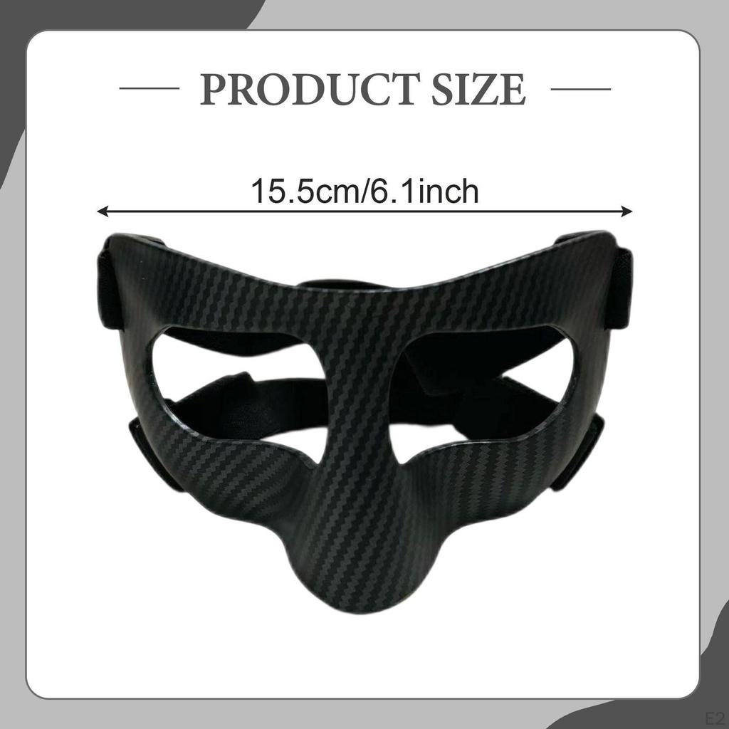 Protector Nas Față Curea Elastică Ajustabilă pentru Adulți Protector Sală de Gimnastică Fotbal