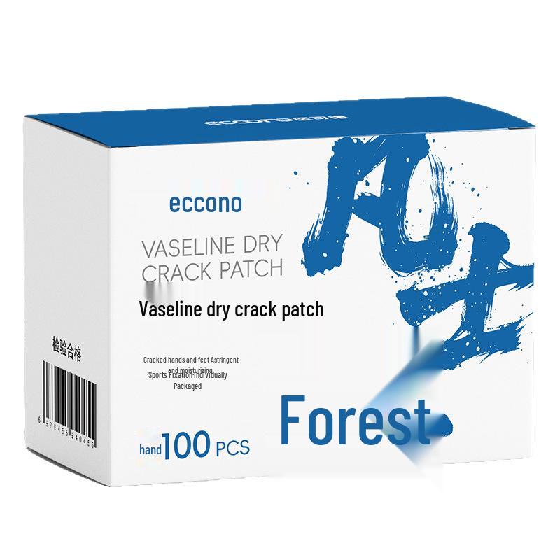 Yikenuo Hand & Foot Crack Patches with Vaseline - Adhesive Bandages & Finger Protectors