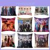 Map Of The Soul 7 Print Pillow Case Decorative K-pop Bangtan Boys Cushion Cover For Ultimate Fan Style