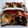 Movie Scarface Tony 3D NEW Duvet Cover Pillowcase Bedding Set Adult Boy Girl Bedroom Decoration Children Single Double Large