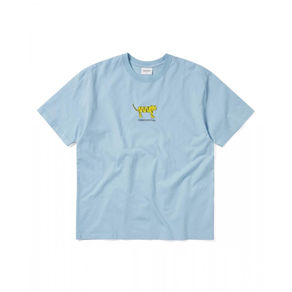 Thisisneverthat Yellow Cat Tee Sky Blue XL