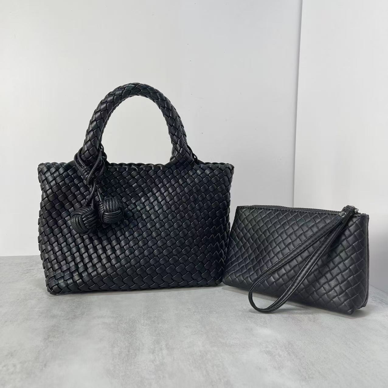 New Woven Women s Bag Fashion Handbag Casual Versatile Handbag