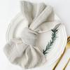 50pcs Cloth Napkins 100% Cotton  Gauze Fabric 30x30cm For Wedding Party Birthday Tea Towel Table Baby Shower Christmas Napkins