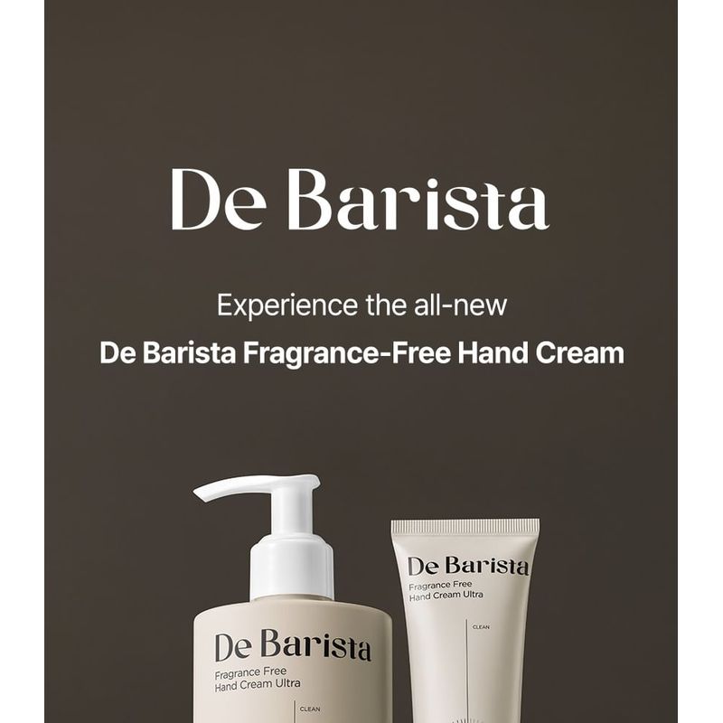 MD'S PICK - De Barista Fragrance Free Hand Cream Ultra
