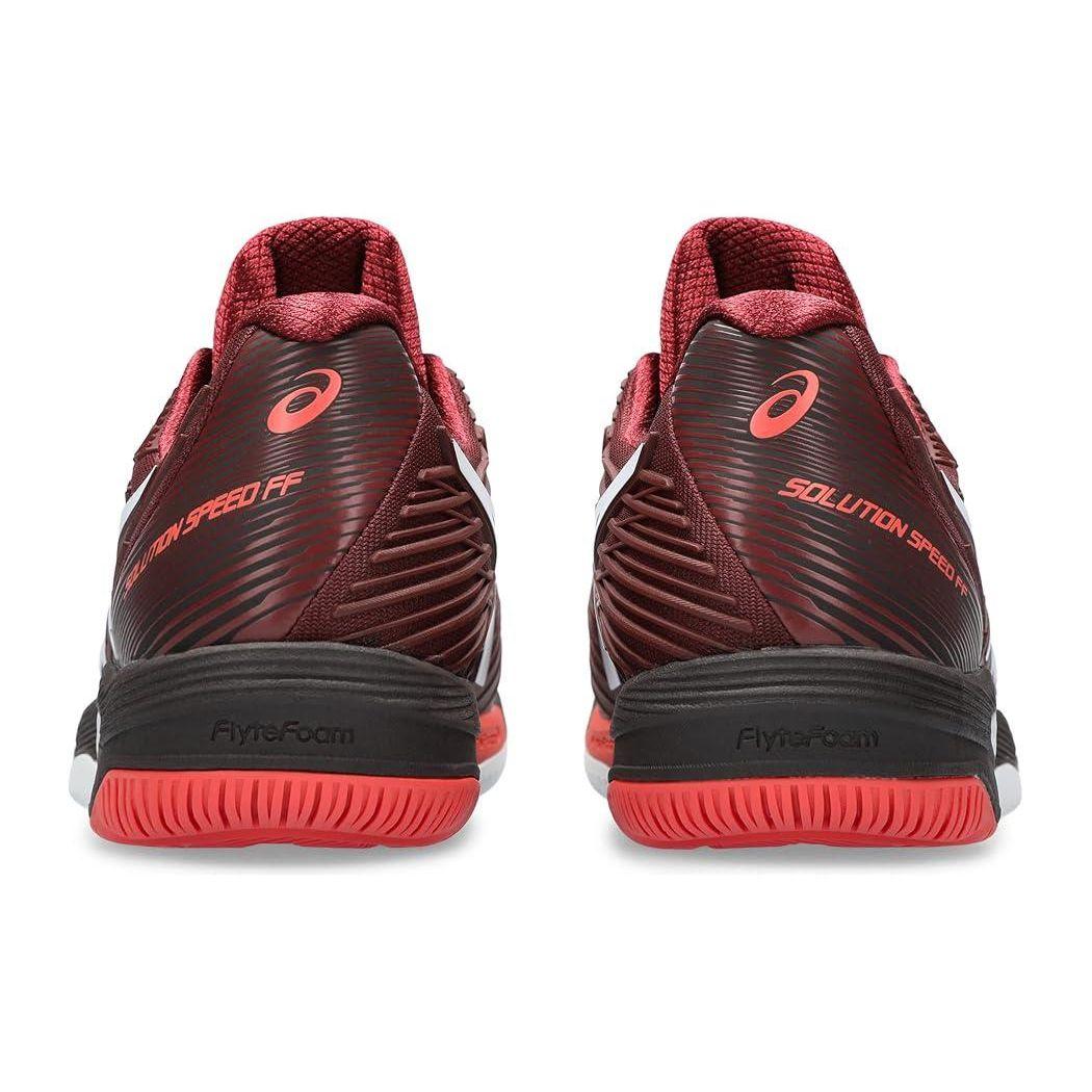 Мужские кроссовки ASICS Solution Speed ​​FF 2 Antique Red White 1041A182-602 40.5 — фото 4