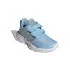 Adidas Tensaur Run Velcro Durable Non-Slip Low Top Kids Running Shoes Kids Running Shoes Blue Gray H04741