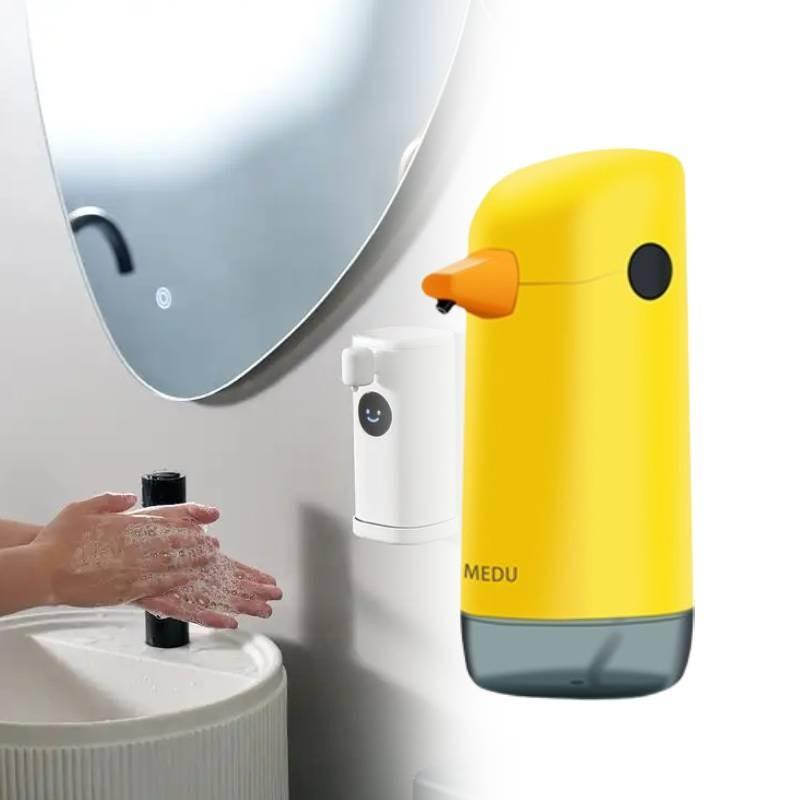 Automatic Yellow Duck Foaming Soap Dispenser Touchless Hand Washing Machine