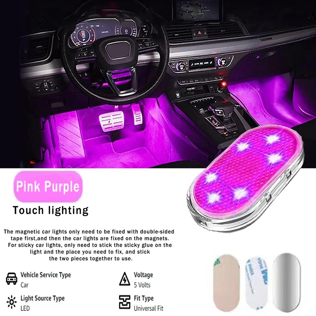 For Land Rover Range Rover USB Charging Touch Night Trunk Light LED Car Interior Reading Light Car Roof Dome Lamp Rechargeable