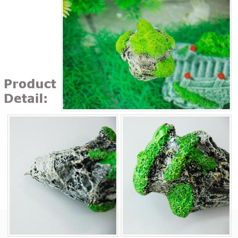 Home Decor Aquarium Floating Rocks Suspended Stones Magic Landscaping Fish Tank Decoration