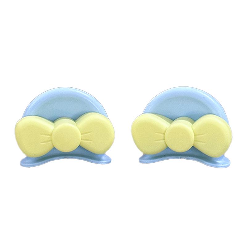 Electric Vehicle & Motorcycle Helmet Decoration Stickers - Cute Cat & Bear Ears, Bow Design