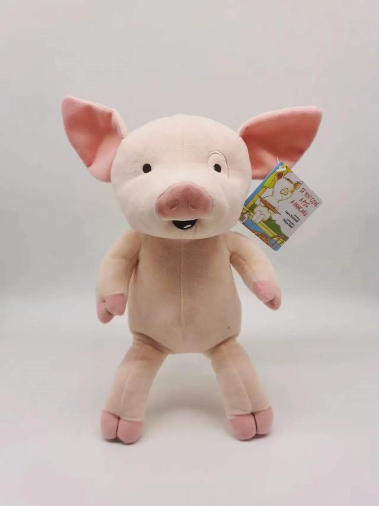 Anime If You Give A Mouse A Cookie Plush Toys Cartoon Pig Mouse Educational Stuffed Doll Plushie Animals Birthday Christmas Gift