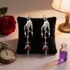 Geometric Zinc Alloy Drop Earrings For Fashion Style Women