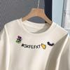 Unisex Harajuku T-Shirt aus reiner Baumwolle mit kurzen Ärmeln, einzigartiger lustiger Aufdruck, neues Sommer-Oberteil mit Rundhalsausschnitt