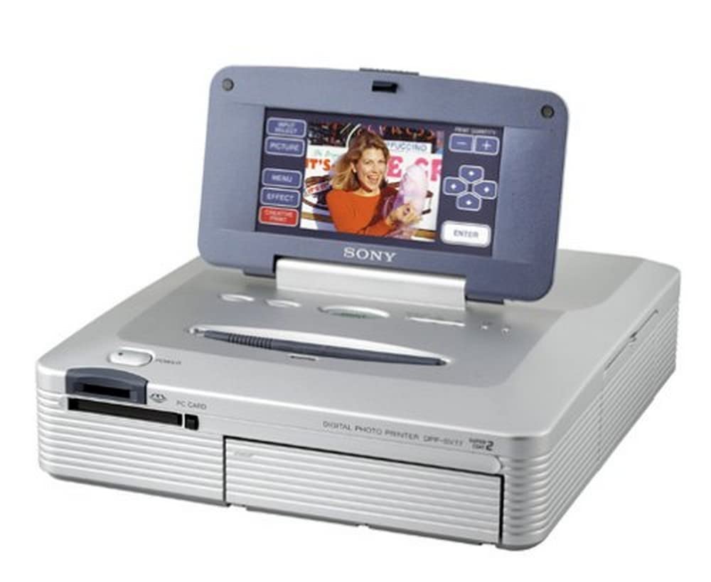 SONY Digital Photo Printer with Folding Monitor DPP-SV77