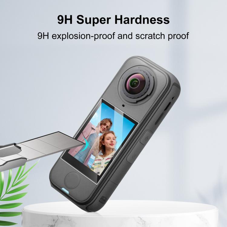 For Insta360 X4 Air PULUZ HD Screen Tempered Glass Film (Transparent)