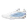 Li Ning Wade 808 5 ULTRA Demping, Slijtvast Lage top Koolstofplaat Basketbalschoenen Heren Wit Blauw ABAV015-21