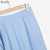 ZANZEA Lässiger Zweiteiler für Damen, ärmelloses Westentop und Hose mit weitem Bein