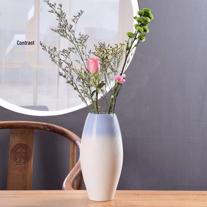 Handmade Modern Minimalist Ceramic Vase for Creative Flower Arrangements