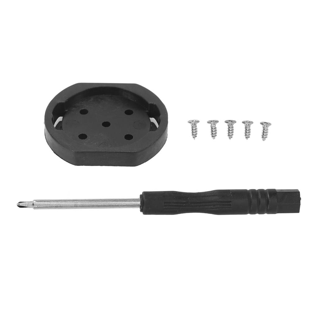 Bike Computer Repair Tool Set 5 Screws Computer Bracket Fixed Base Replacement Fit for Garmin