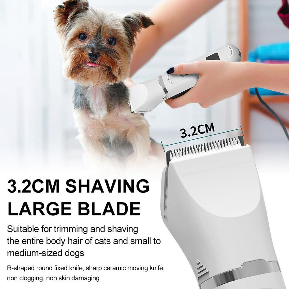 Professional Dog Hair Clipper USB Rechargeable Pet Trimmer Cat Shaver Cutting Machine Puppy Grooming Haircut Low Noice