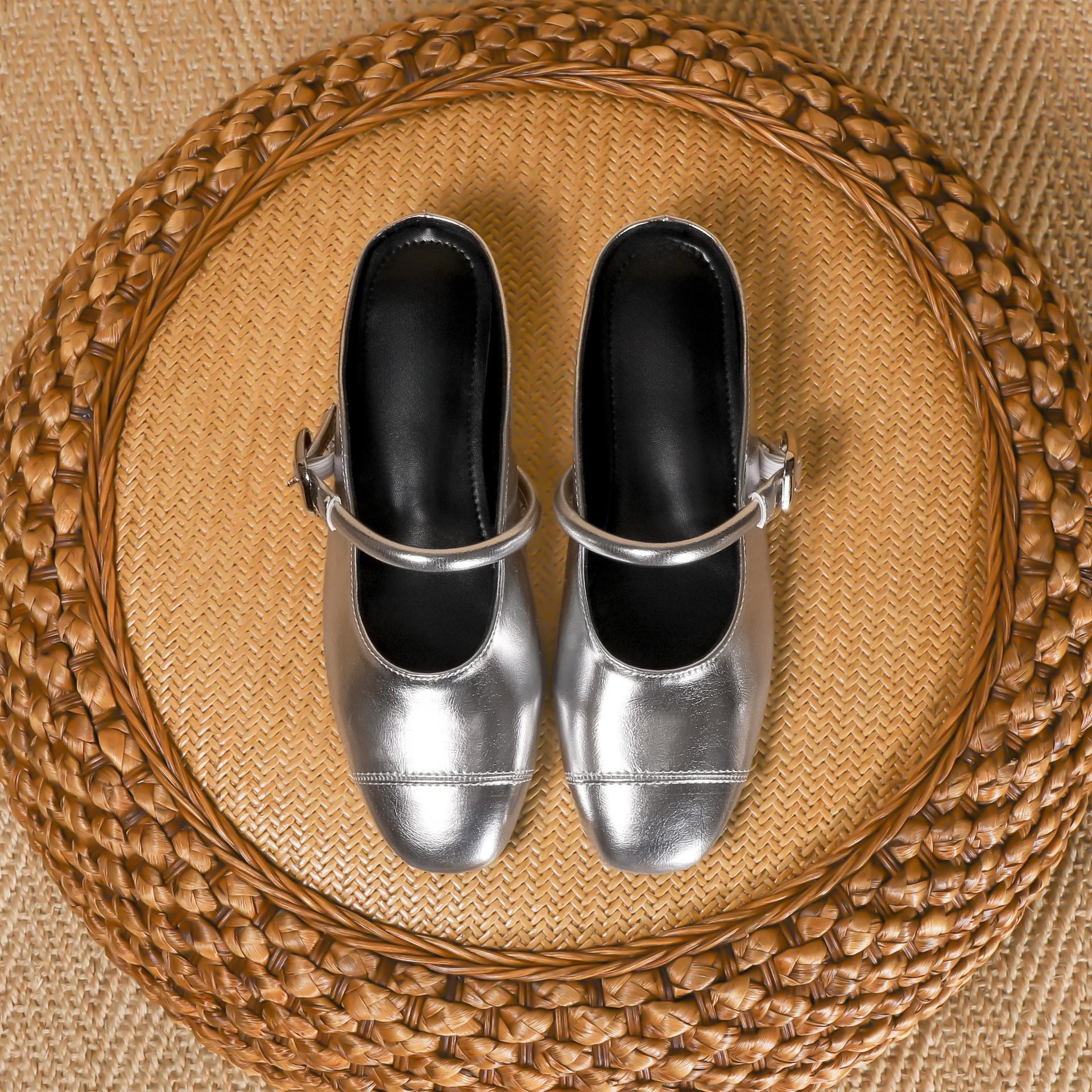 

Grape mother half-drag single shoes women s fashion outer wear high-end casual women s shoes Korean version one-pedal thick-soled inner height-increa 35