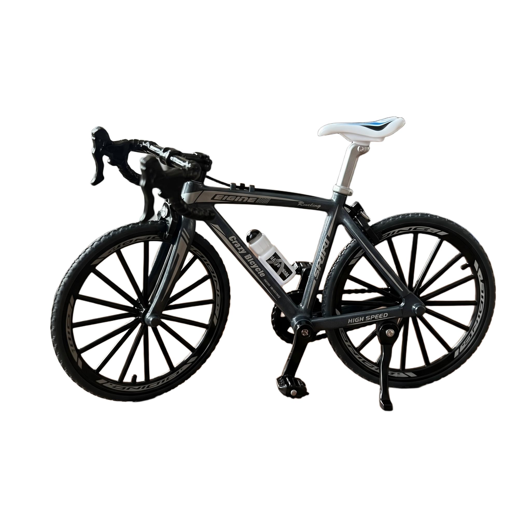 

1:8 Scale Mini Mountain Bike Bicycle Model,Die-Cast Alloy,19.5*5.5*12CM,Desktop Decoration