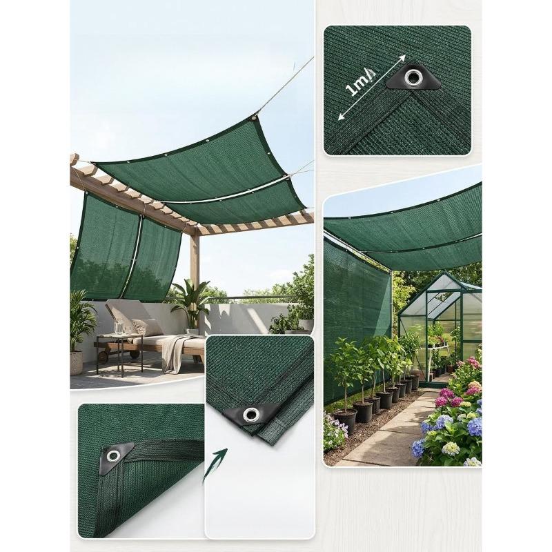 Encrypt Thicken Sunshade Net Garden Plant Shading Nets Balcony Privacy Fence Screen Courtyard Parking Spaces Swimming Pools Multi-functional Net Shed