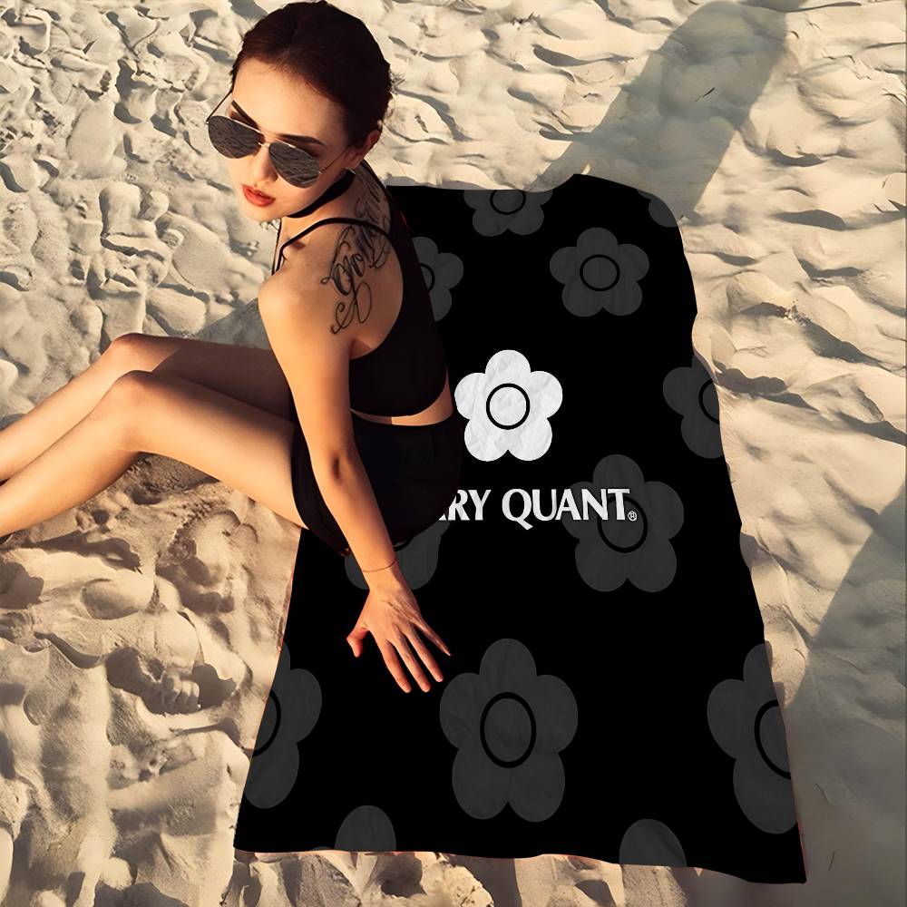 Fashion M-Mary-Q-Quants Big Microfiber Beach Towels Quick Dry Towel Sand Beach Towels Pool Towel For Travel Swim Pool Yoga