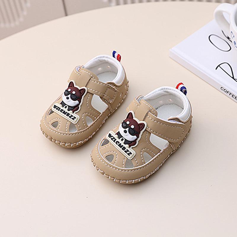 Baby Toddler Soft Sole Walking Shoes For Newborns With Velcro Closure Summer Kids Sneakers