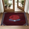 Bolton Wanderers FC Design Crystal Velvet Rug Soft Decorative Mat for Bedroom Entrance