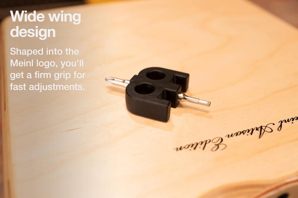 MEINL Percussion Cajon Kinetic Tuning Key TMCTK 2-way []