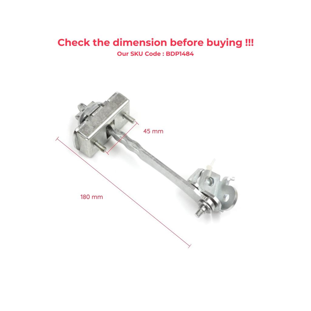 BDP1484 Front Left Door Stop Check Assy Limiter Strap for Mercedes Sprinter W901 W902 W903 W904 W905 VW LT MK2 1996-2006