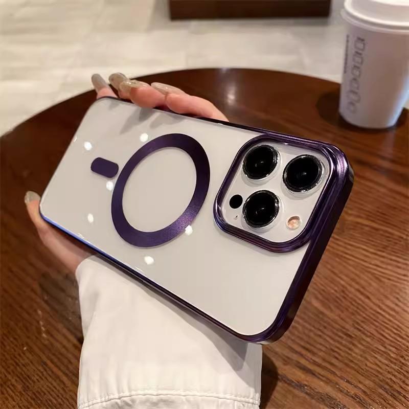 

Applicable To Apple 15 Matte PC Phone Case 14 Magnetic Wireless Charging 13 Simple and Atmospheric 12 Advanced Anti Fall Protection Case iPhone12promax