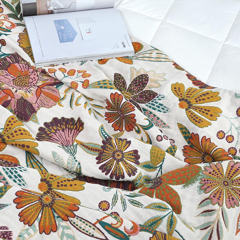 Adult & Children's Six-Layer Gauze Cotton Blanket - Thick & Lightweight for Summer