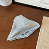 Satin Cloth Shark Clamp Simple Shell Hair Accessories Fashion Ponytail Hair Clip  Back of Head