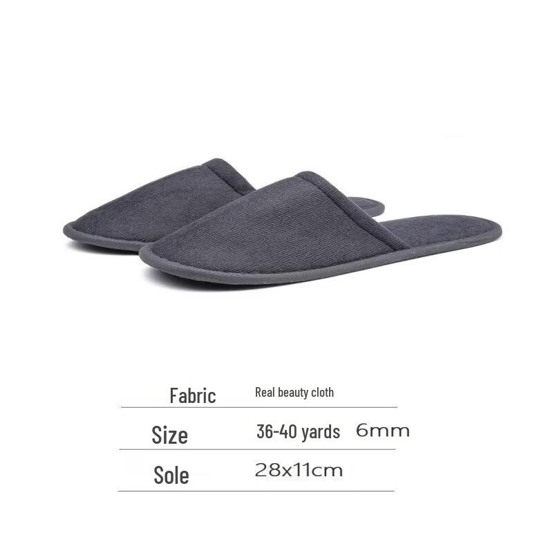 KASHICONG Hotel Disposable Slippers One Size