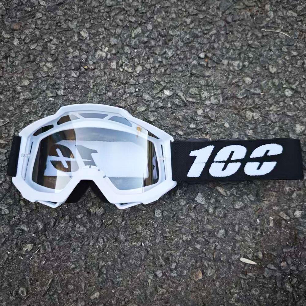 Durable Motocross Racing Glasses Windproof Dustproof Sandproof Motorcycle Goggles for MTB Cycling Riding