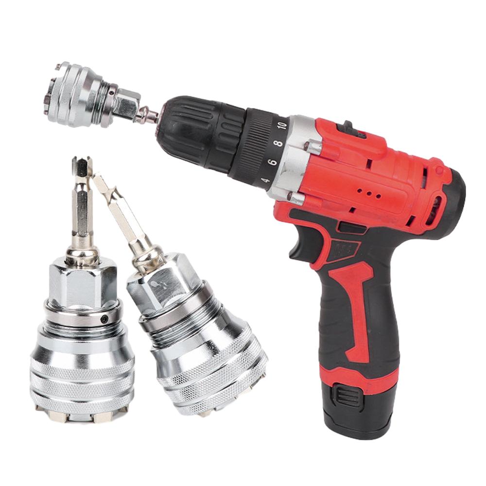 Adjustable Hex Universal Socket Wrench 3/8inch 10-19mm Torque Ratchet Adapter Flexible Hex Screwdriver Head Spanner Tool Parts