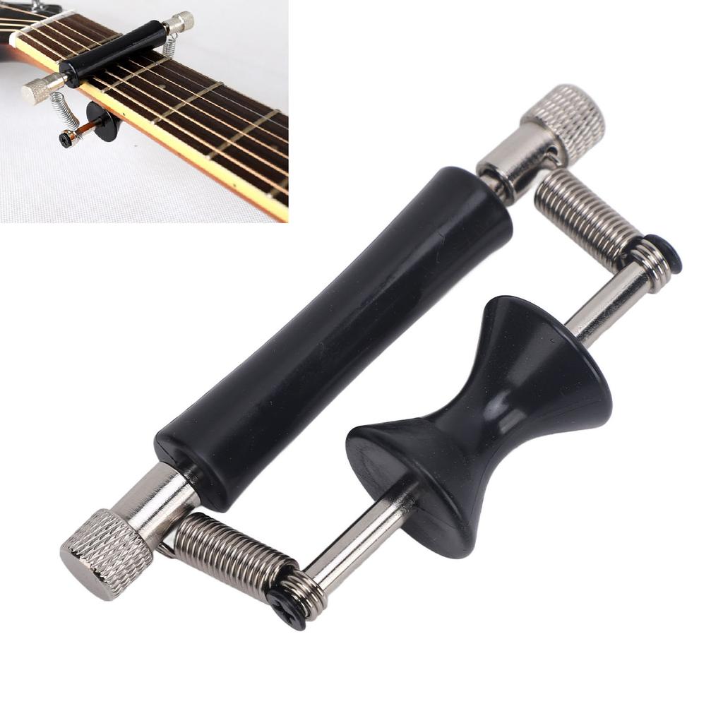 Guitar Rolling  Soft Rubber Stainless Steel Universal Sliding  for 4 To 6 String Guitars